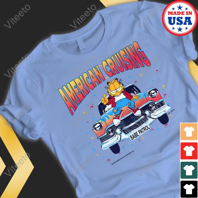 American Crusing Babe Patrol Tee Shirt