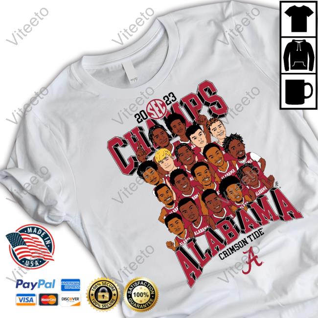 2023 Sec Regular Season Champions Alabama Crimson Tide T-Shirt