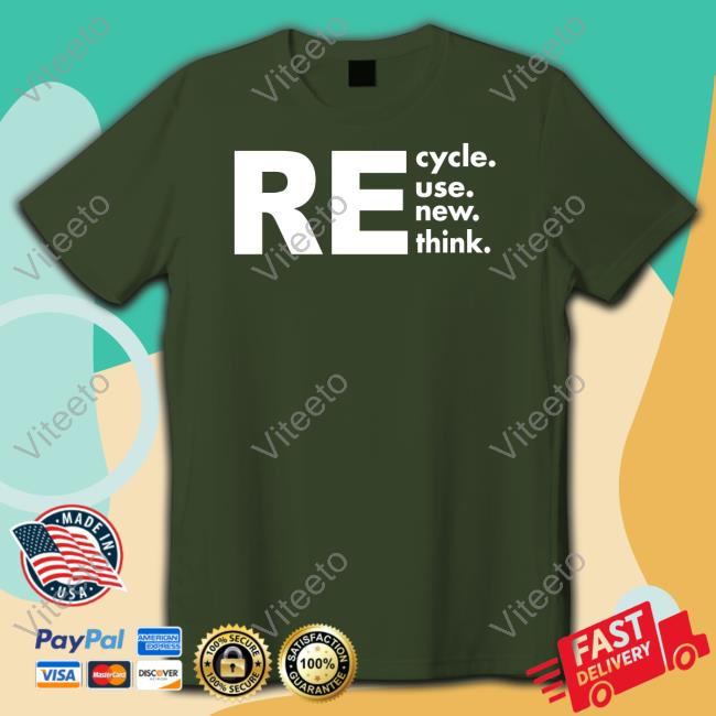Brianna Recycle Reuse Renew Rethink Sweatshirt Wh0l3h3art3dly