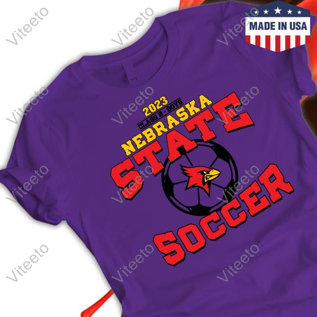 2023 Class B-Boys Nebraska State Soccer Hoodie Ssc Cards Boys Soccer
