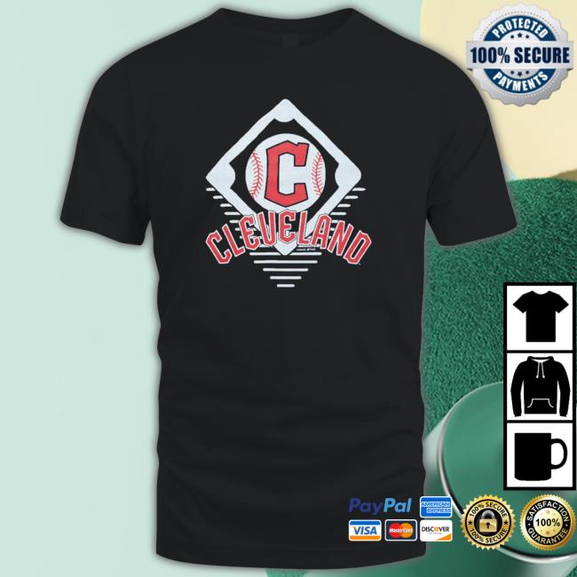 Official Cleveland guardians baseball logo heart diamond T-shirt, hoodie,  sweater, long sleeve and tank top