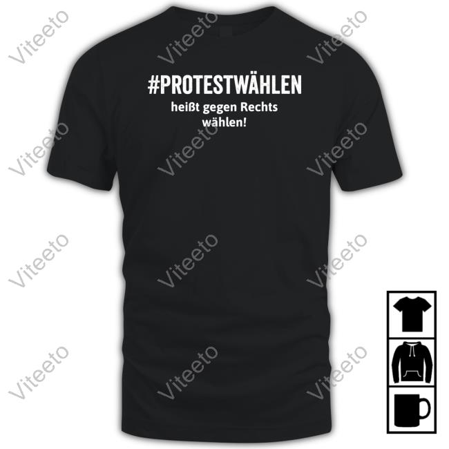 #Protestwählen Tailliertes T Shirt